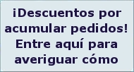Descuentos por acumular pedidos