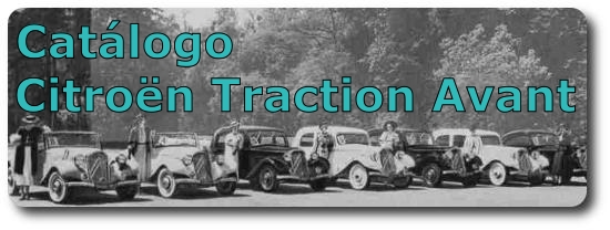 Cat&aacute;logo Citro&euml;n Traction Avant